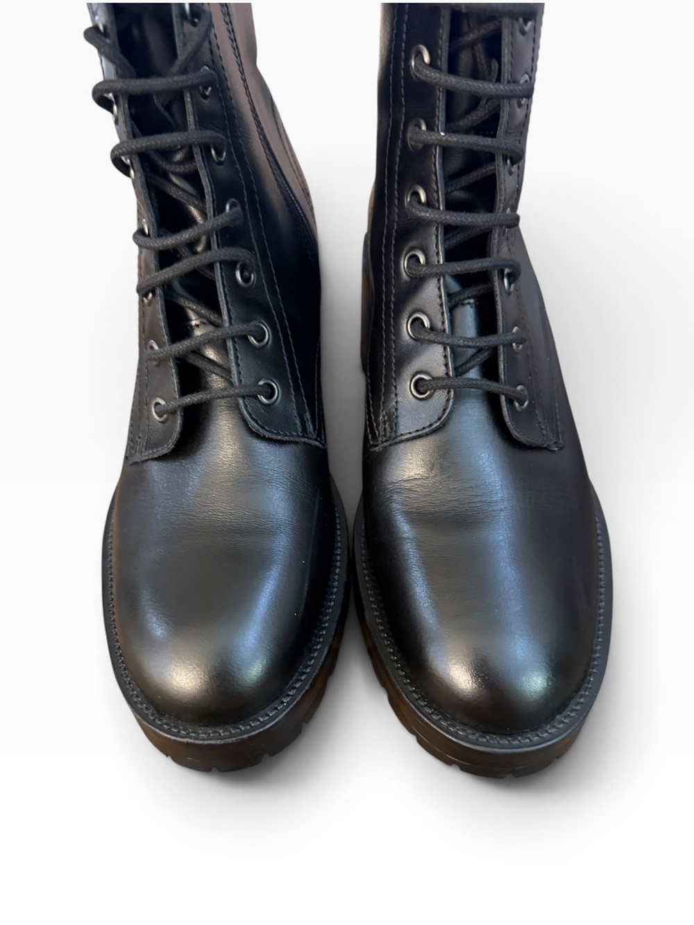 La Canadienne Wesley Waterproof Black Combat Boots – Sz EU40/US10 - Picture 6 of 8